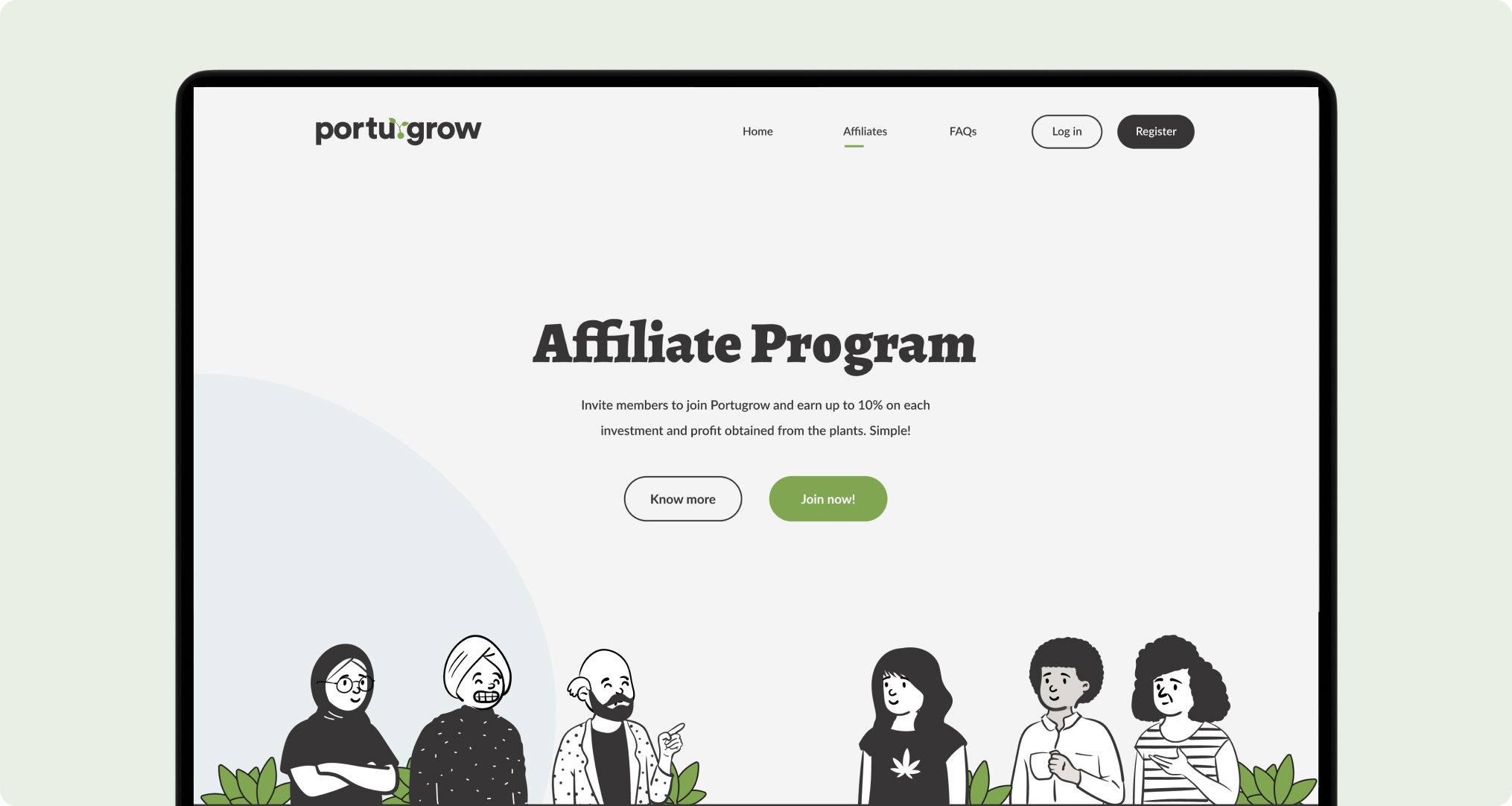 Portugrow Affiliate Program