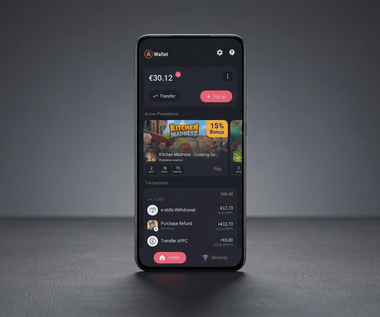 AppCoins Wallet — Mobile payment design